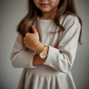 gold bracelet watch